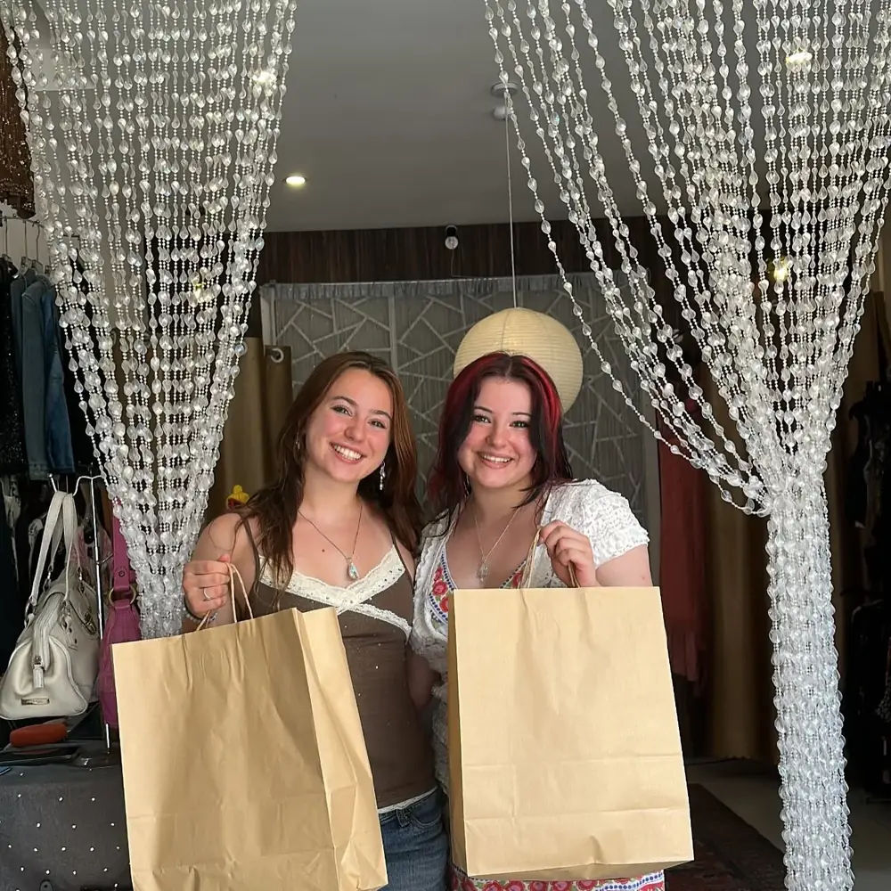 Customer visiting Yen May Vintage in Danang
