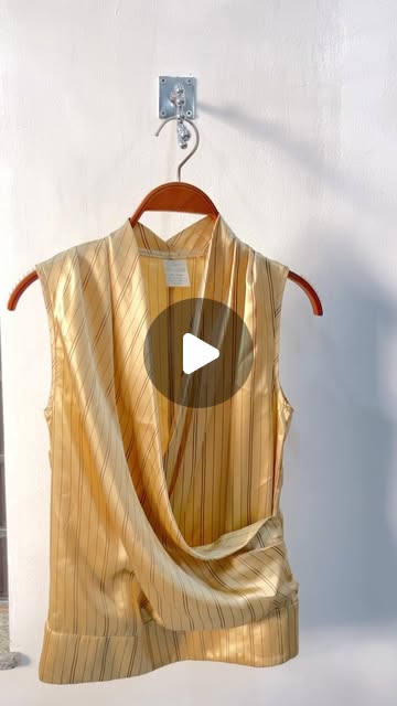 Yellow wrap top featured by Yen May