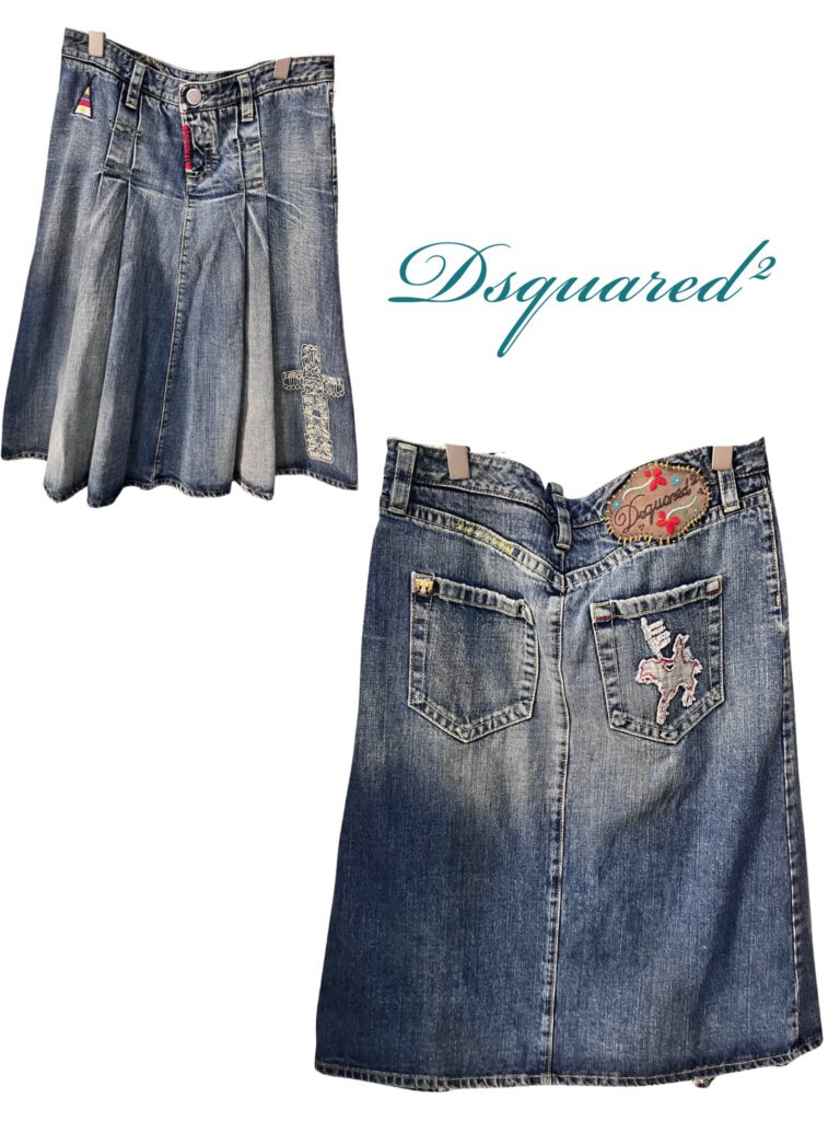 Dsquared Denim Mini Skirt