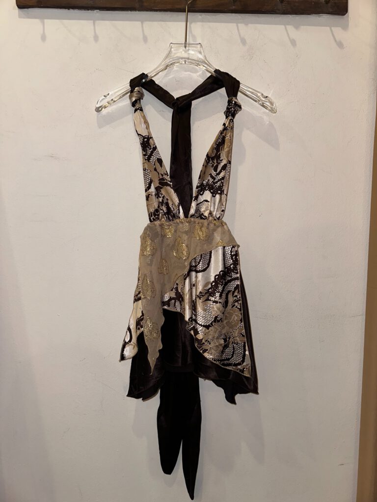 Printed Layered Mini Dress