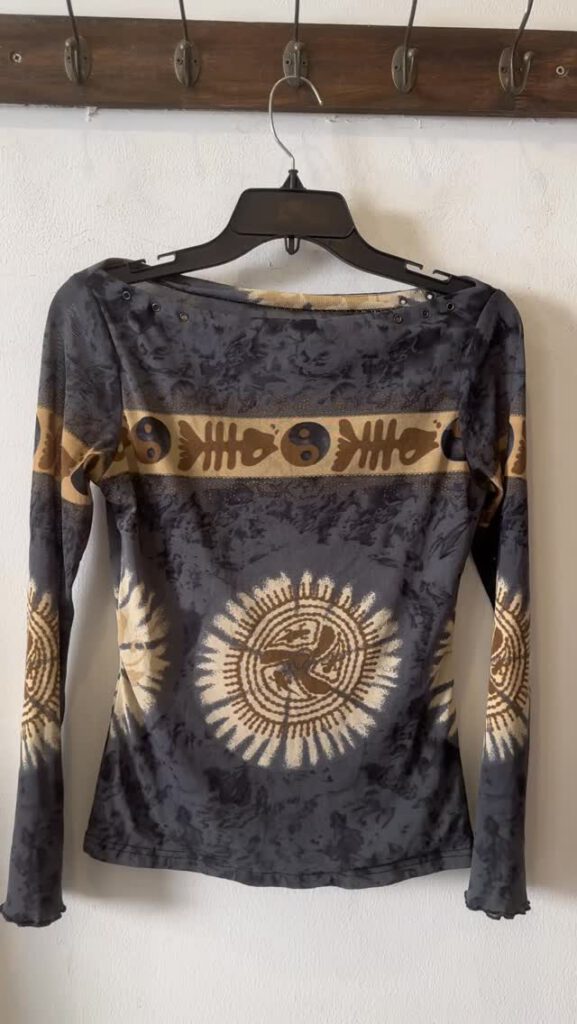 Washed Graphic Long Sleeve